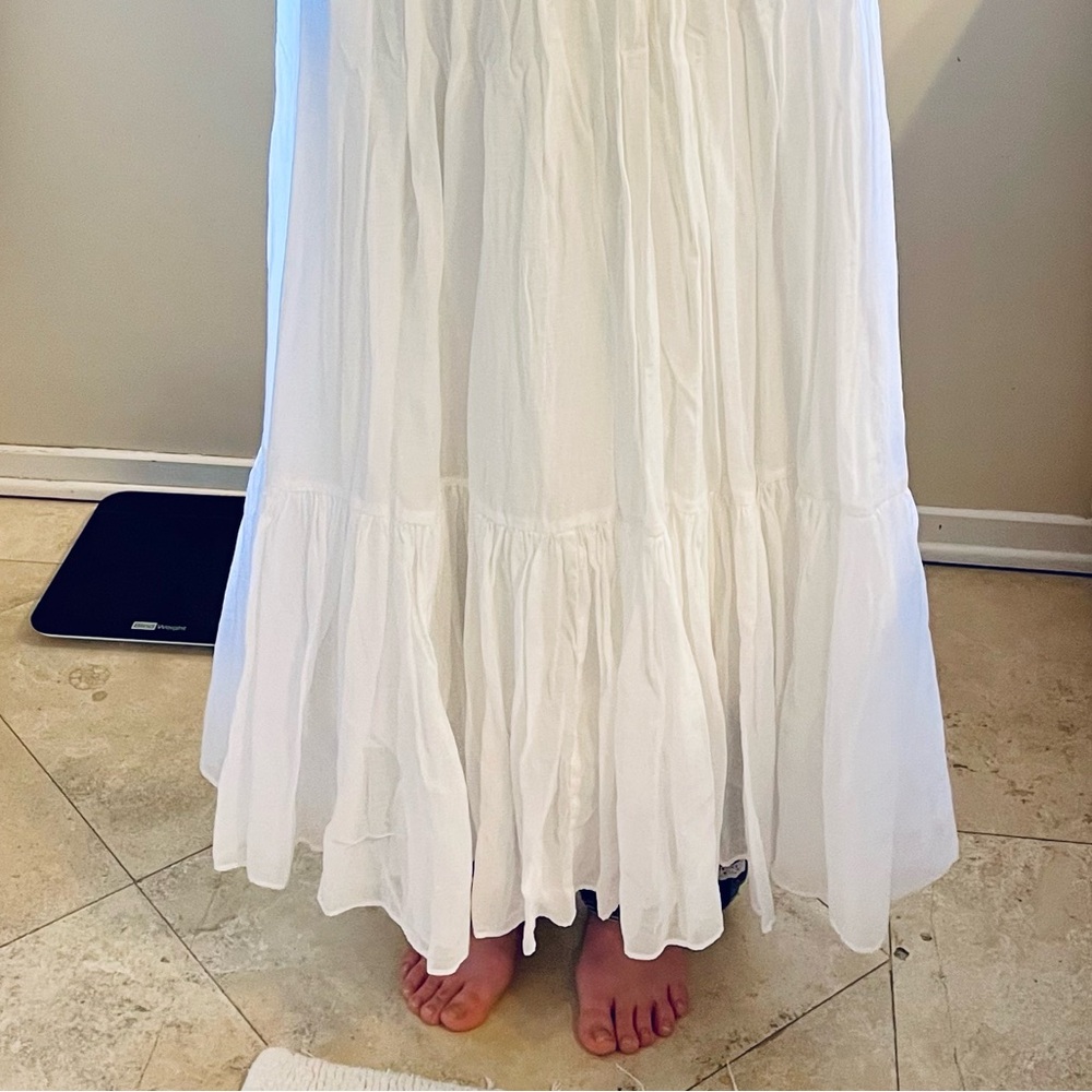 Anthropologie Island Flounce Maxi Dress - Picture 8 of 13